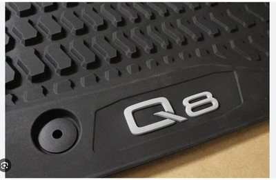 AUDI Q8 GENUINE RUBBER MATS, FRONT/REAR - Image 1 of 2