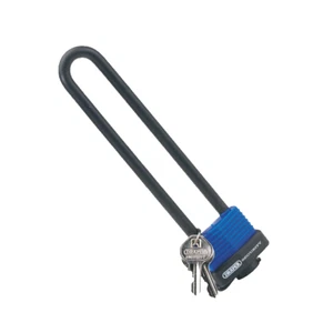 CANDADO DE BLOQUEO DE GRILLETE EXTRA LARGO DRAPER 62952 U BAR CON 2 LLAVES - Imagen 1 de 3