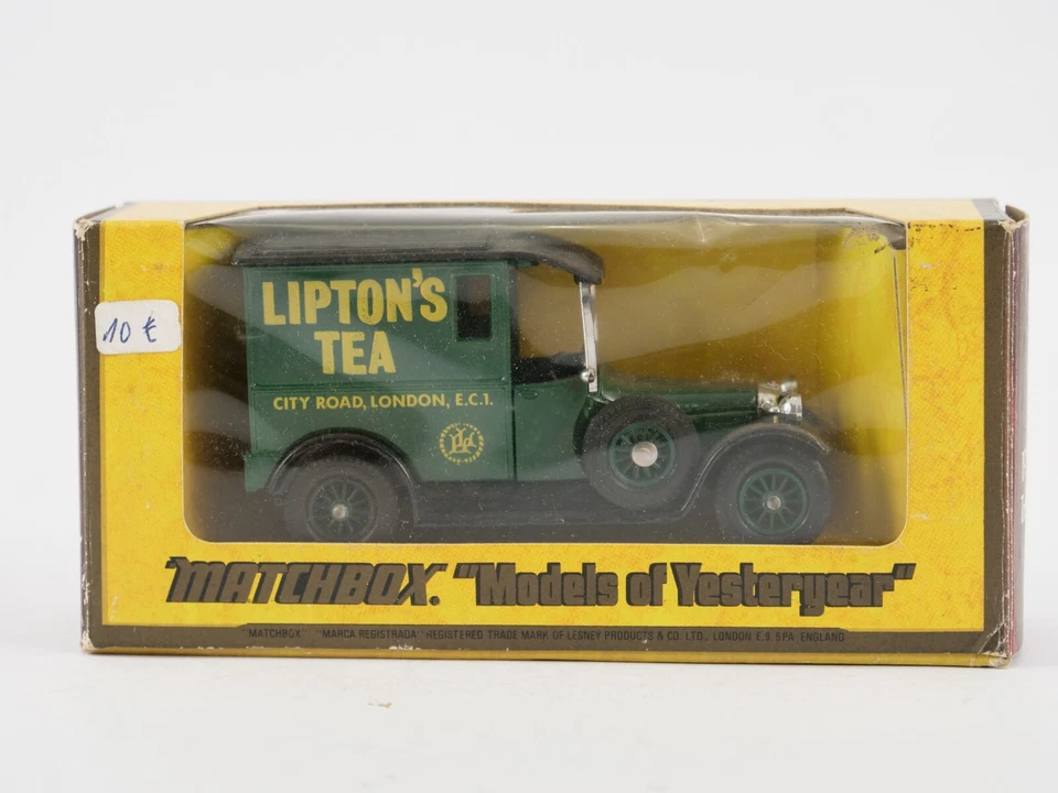 MATCHBOX Y-5 Modelle Von Gestern TALBOT 1927 LIPTON'S TEA Neu Box - Bild 1 von 4