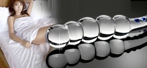 Juguete sexual Lucy's, tapón anal punto G de vidrio liso y consolador vaginal masajeador clímax - Imagen 1 de 4