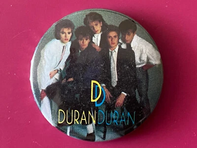 Vintage - New wave - badge du groupe Duran Duran - 1980 - Photo 1/2