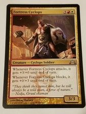 Fortress Cyclops Gatecrash Mtg Card Mint Condition