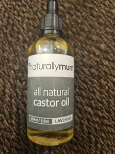 Naturallymum Castor Oil Support Hair Growth Serum with Vitamin E Lavender 3.5oz - Picture 1 of 3