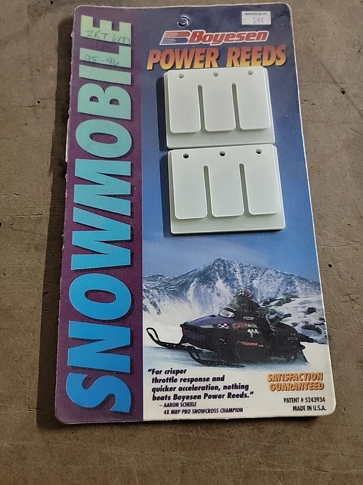 Boyesen 544 POWER REEDS FOR 1995-1996 ZRT 600  - Image 1 of 1