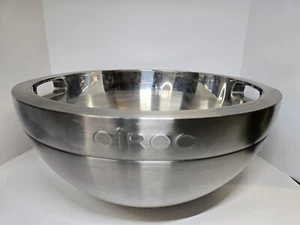 XXL Ciroc Vodka Stainless Steel Bowl Double Wall Bar Bottle Holder Ice Box - Picture 1 of 6