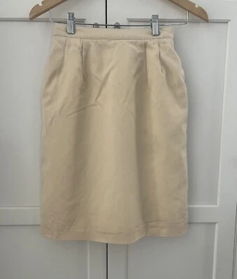 Christian Dior VTG The Suit Wool Ivory Skirt Women's Sz. 6 - Image 1 of 4
