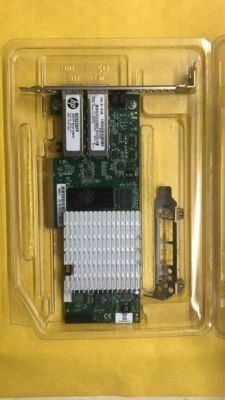 HP NC523SFP Dual Port 10GbE 593717-B21 593742-001 593715-001 PCIe Server Adapter - Image 1 of 3