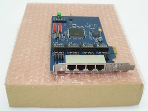 Junghanns.net quadBRI PCI Express 4 ISDN Voip Server PBX Karte fü Asterisk swyx  - Bild 1 von 3