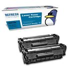 Refurbished Black Q2612x Toner Twin Pack Compatible With Hp Printers