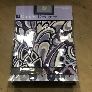 Duralee Designer Eileen Kathryn Boyd Sample Book Pewter African Violet - Picture 1 of 9