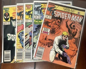 Lote de 5 cómics de Marvel Web Of Spider-Man - 18, 19, 21, 27, 30 ver detalles - Imagen 1 de 6