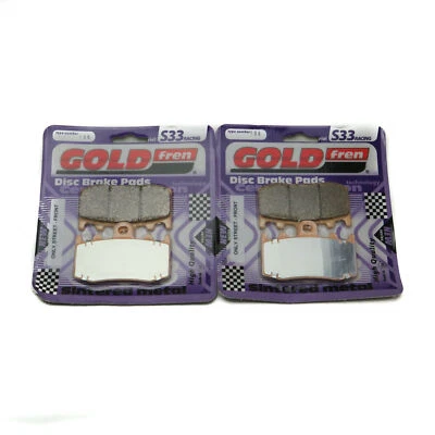 Pastillas de freno delanteras Goldfren S33 para BMW R1200 RT 2007-2011-2005 Foto 1 de 2