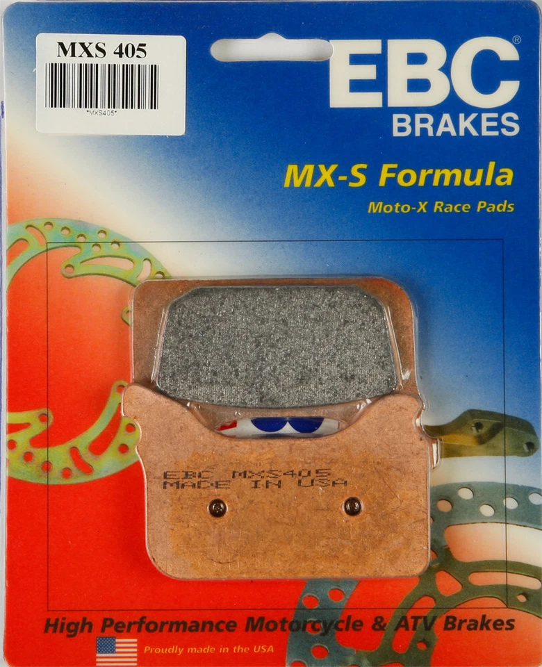 EBC 2009 - 2012 SXV 450 Aprilia Brake Pads MXS405 — 第 1/1 张图片