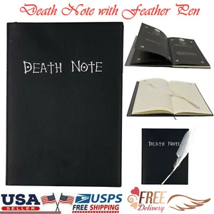 Cuaderno de cosplay Death Note con pluma y marcador con tema de anime de diario - Imagen 1 de 6