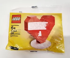 Lego 2010 26 Piece 40004 Rare Red Heart. Factory Sealed. - Picture 1 of 2