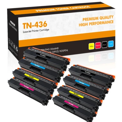 TN436 Compatible With Brother MFC-L8900CDW HL-L8360CDWT MFC-L9570CDW Toner Lot - Image 1 of 4