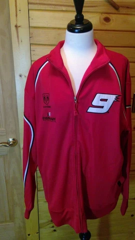 Kasey Kahne NASCAR #9 Dodge Evernham Motor Sports Red Jacket Size L Cover