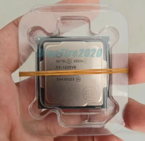 Intel Xeon E3-1225 V6 4-core 3.30GHz 8MB LGA1151 CPU Processor E3-1225v6 SR32C - Picture 1 of 4