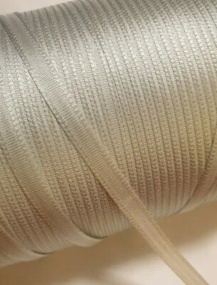 Double Sided Satin Ice Blue Ribbon. 7mm Width  x 5M - Image 1 of 2