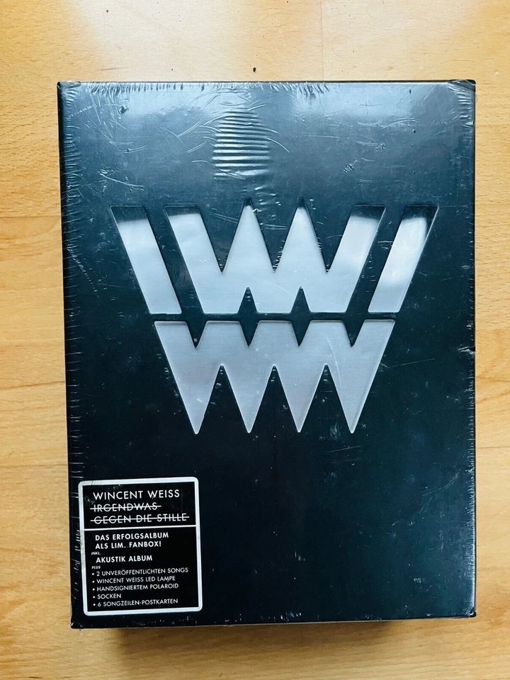Wincent Weiss Irgendwas Gegen Die Stille Sealed Deluxe 2xCD Box Set 2017 Vertigo - Bild 1 von 2
