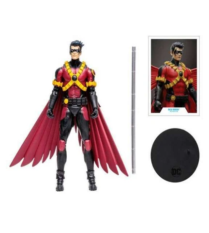 New McFarlane Toys DC Multiverse  Red Robin 7 Inch Action Figure Cover