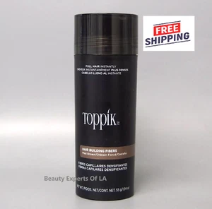 Toppik Medium Brown Giant size 55gr / 1.94oz NEW ! FRESH, 100% AUTHENTIC - Picture 1 of 4