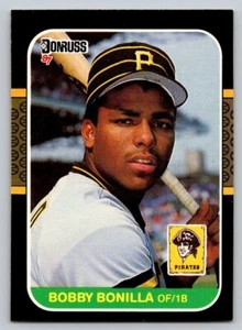1987 Donruss #558 Bobby Bonilla RC Rookie Pittsburg Pirates - Foto 1 di 2