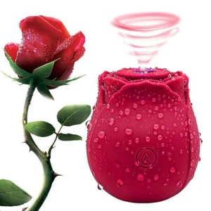 10 Speed Rose weiblich Jahrestag weiblich Geburtstag Geschenke Massagegerät Zunge leckenUK- - Bild 1 von 12