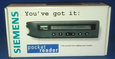 Siemens Pocket Reader OCR Pen, in original box - Image 1 of 4