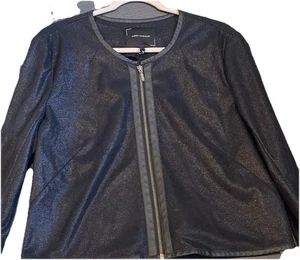 Robert Rodriguez Women’s Full Zip Black Jacket Size XL - Picture 1 of 8
