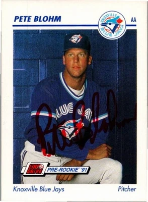 1991 -Pete Blohm- Impel Line Drive Autograph/Signed/Auto Baseball Card #351 - Image 1 of 2
