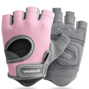 VINSGUIR Breathable Workout Gloves for Women, Weight Lifting Gloves for Gym, ... - Picture 1 of 7