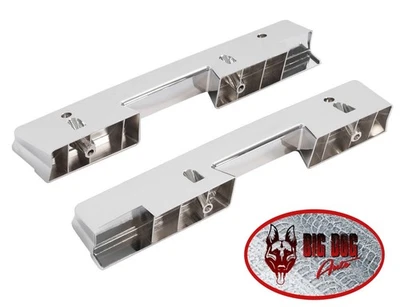 Bases de reposabrazos Impala 1962-1964 2 puertas o 4 puertas - Par para ambos lados - Cromo Foto 1 de 4