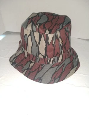 Sombrero cubo Nissin vintage (talla única) aspecto camuflaje Foto 1 de 4