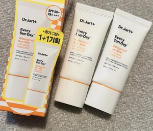 Neu im Karton 2er Pack, Dr. Jart + wasserfeste Sonnenmilch LSF 50+ 30ml, Ablaufdatum 2028 - Bild 1 von 6