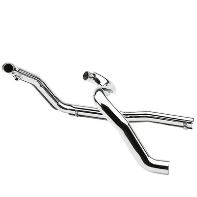 Harley FLTR 1450 Road Glide 2003 Collettore COBRA True Dual Cromato 6251 Foto 1 de 4