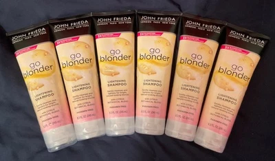 6 Pack 8.3 Ounce John Frieda Go Blonder Lightening Shampoo - Image 1 of 2