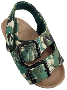Kleinkind Jungen grün Camouflage leichte Riemen Sandalen Sommer Kinder Schuhe 3 - Bild 1 von 1