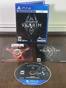 The Elder Scrolls V: Skyrim VR (PlayStation 4) PS4 PSVR Complete CIB TESTED - Picture 1 of 10