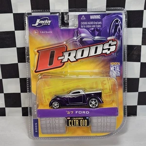 1/64 Jada D-Rods 37 1937 Ford Truck Purple & Silver 2005 Wave 1 Pickup New NIP - Picture 1 of 9