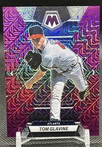 2023 Panini Chronicles - Mosaic Tom Glavine #12 Pink Wave Prizm /50 - Imagen 1 de 14
