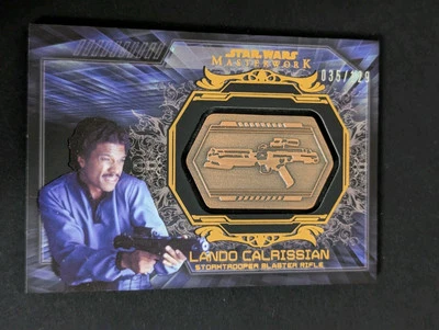 2015 Star Wars Masterwork Weapons  Medallions Bronze Lando Calrissian /129 - Image 1 of 2