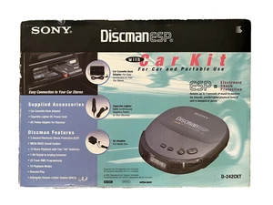 KIT COCHE COMPLETO REPRODUCTOR CD SONY DISCMAN ESP REPRODUCE PERO LA TAPA ESTÁ TÁCTIL vaporwave - Imagen 1 de 5