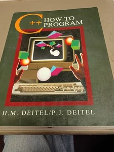 C++ How to Program Paperback – January 1, 1994 - Imagen 1 de 3