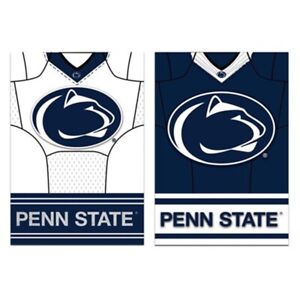 Penn State Football PSU 43” x 29” 2 Sided Banner Flag NEW GREAT GIFT. FREE SHIP