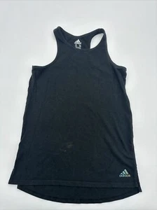 Adidas Tank Top Youth Girl Small Black…#2682 - Picture 1 of 10