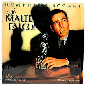 The Maltese Falcon 1990 Laserdisc MGM Video Humphrey Bogart John Huston - Picture 1 of 4