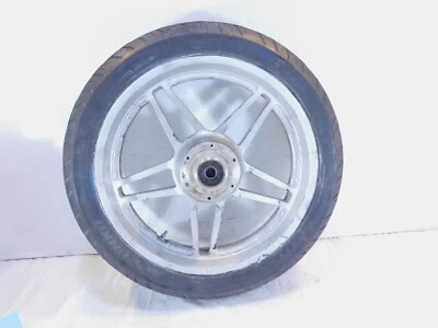 Honda VTX1800 VTX1800F1 VTX1800F2 Silver Front Cast Wheel & Rim - Bent - Imagem 1 de 4