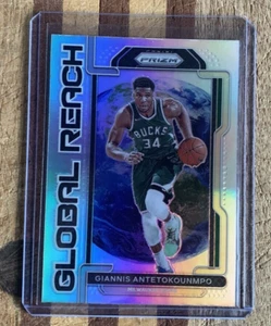 2021 Panini Prizm Global Reach GIANNIS ANTETOKOUNMPO #1 - Bucks - Picture 1 of 4
