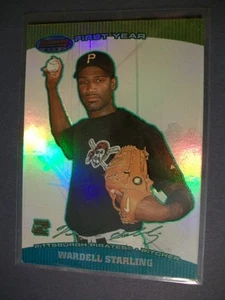 WARDELL STARLING 2004 Bowman's Best Green AUTO BB-WS Pirates RC only 50 made - Picture 1 of 1